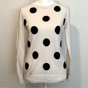 Banana Republic polka dot sweater